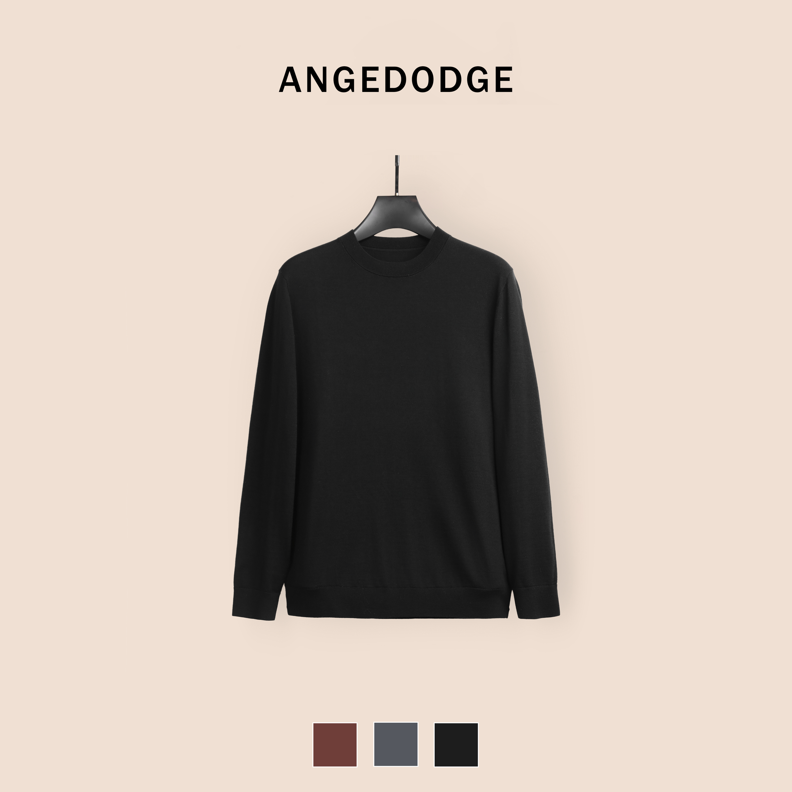 100% Merino Wool 18-Gauge Base Sweater