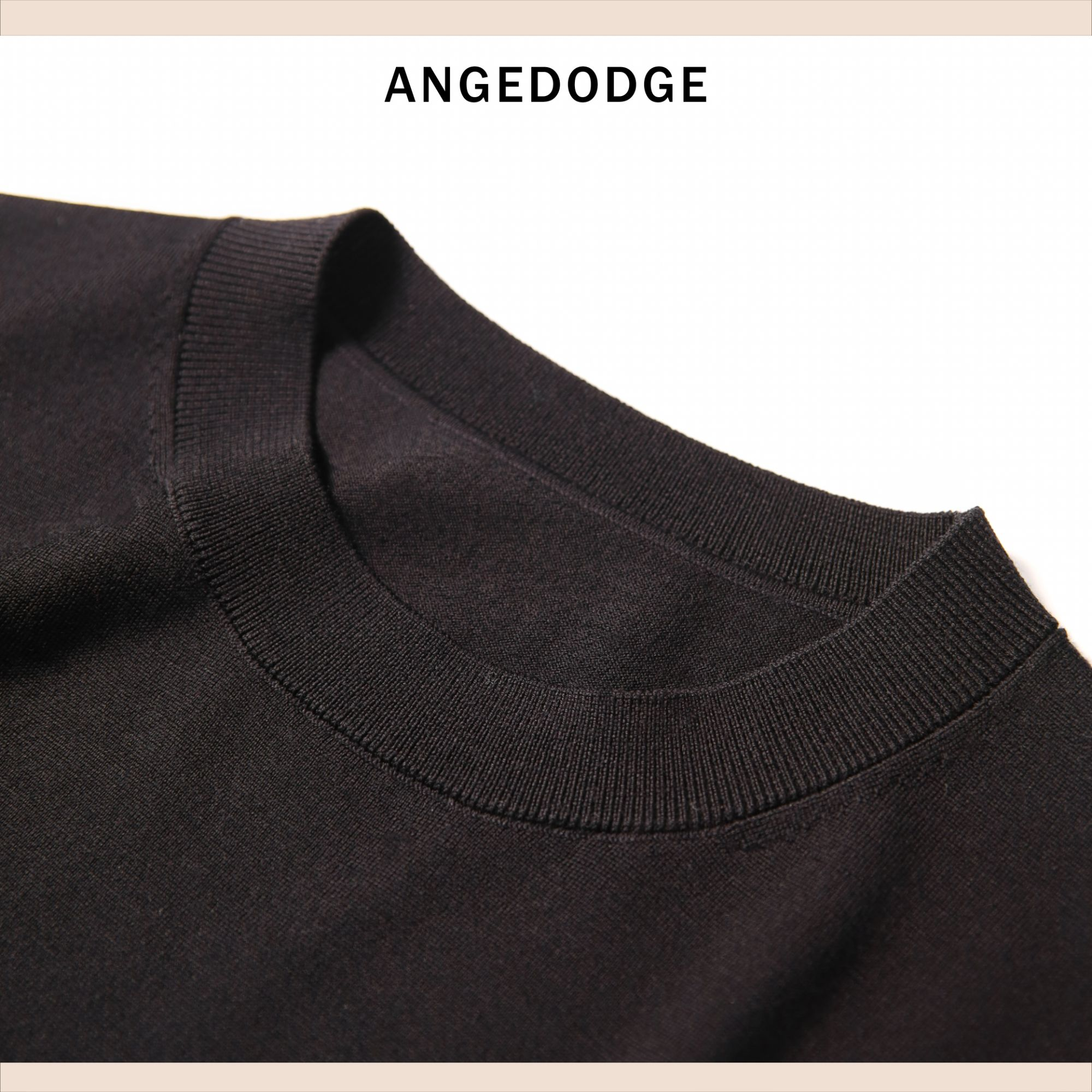 ANGEDODGE 100% Merino Wool 18-Gauge Base Sweater — Polo Shirts - image 4