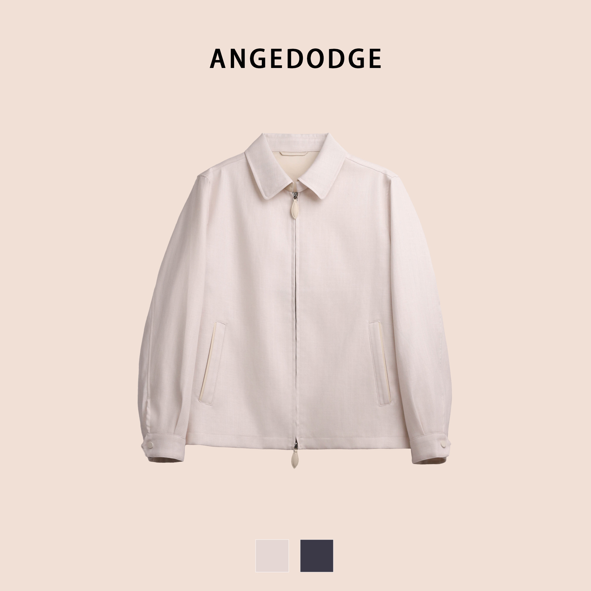 ANGEDODGE Spring Linen Blend Jacket — Jackets - image 1
