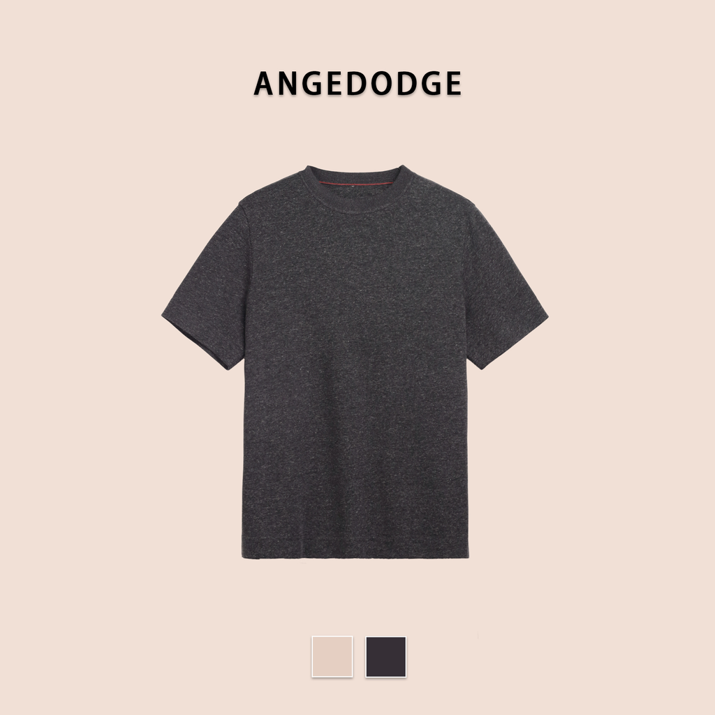 ANGEDODGE Casual Short Sleeve T-Shirt with Tiger Print — T-Shirts - image 1