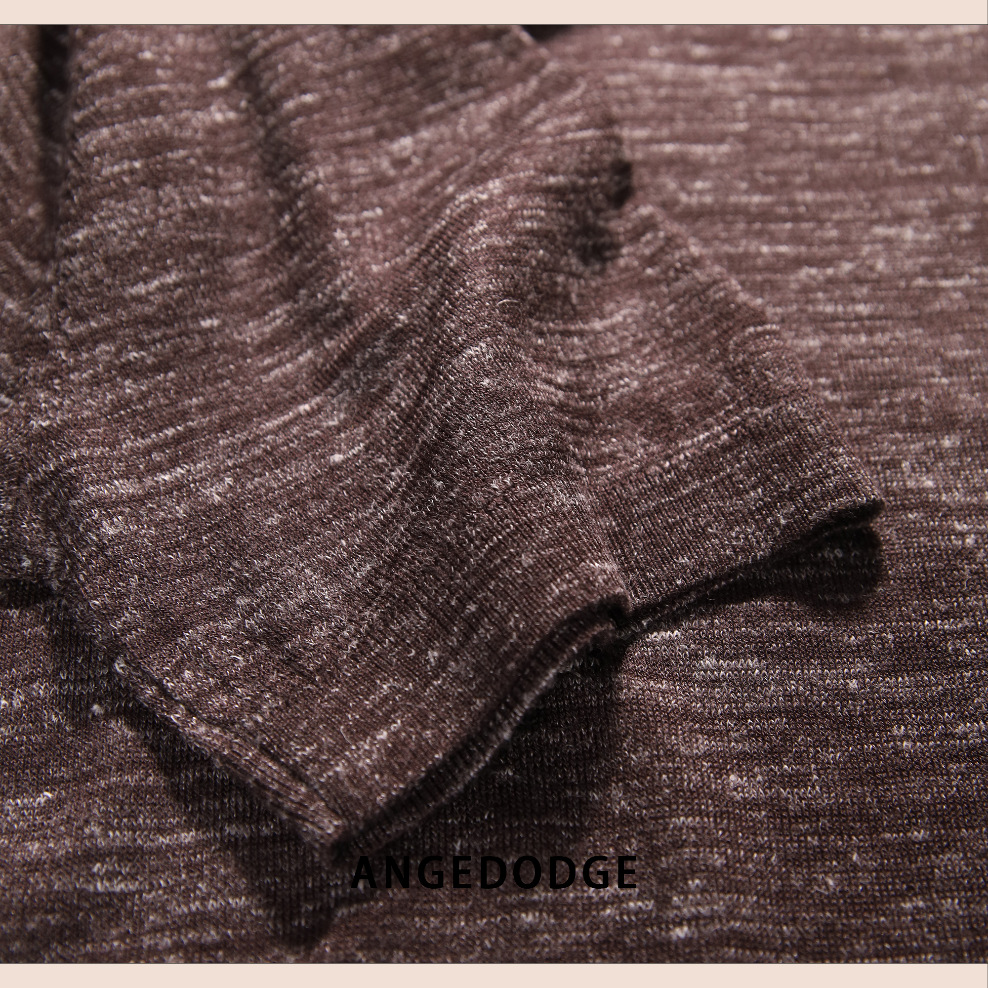 ANGEDODGE Spring Linen Blend Business Polo Shirt — Polo Shirts - image 7