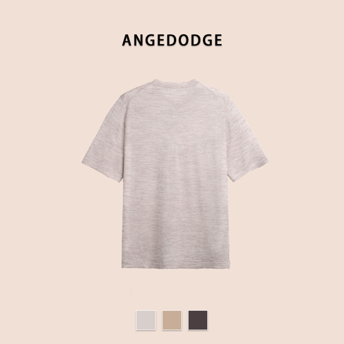 ANGEDODGE Linen Blend Short Sleeve Polo Shirt — Polo Shirts - image 2