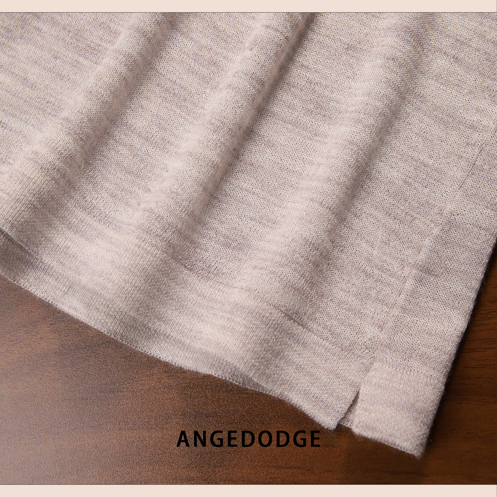 ANGEDODGE Linen Blend Short Sleeve Polo Shirt — Polo Shirts - image 8