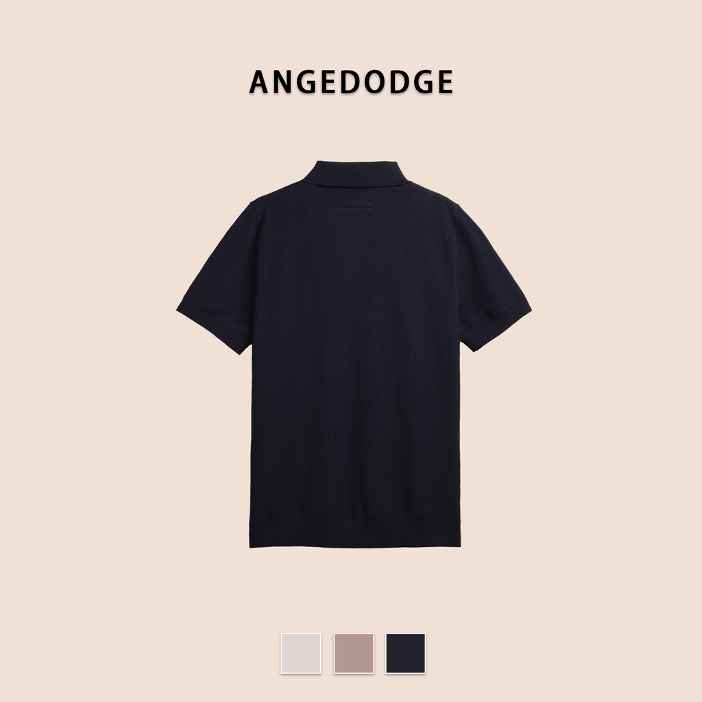 ANGEDODGE Men's Relaxed Fit Short Sleeve Polo Shirt — Polo Shirts - image 2