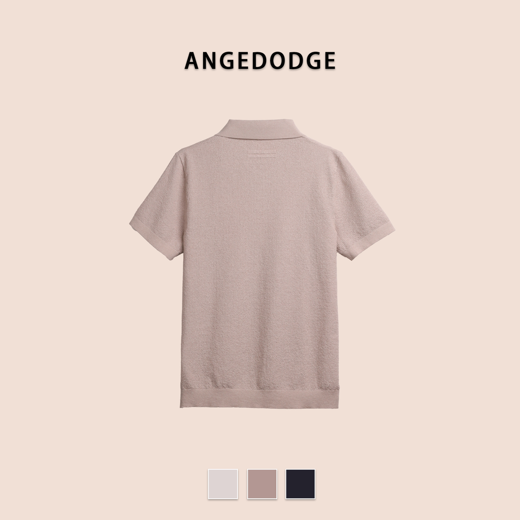 ANGEDODGE Men's Relaxed Fit Short Sleeve Polo Shirt — Polo Shirts - image 4