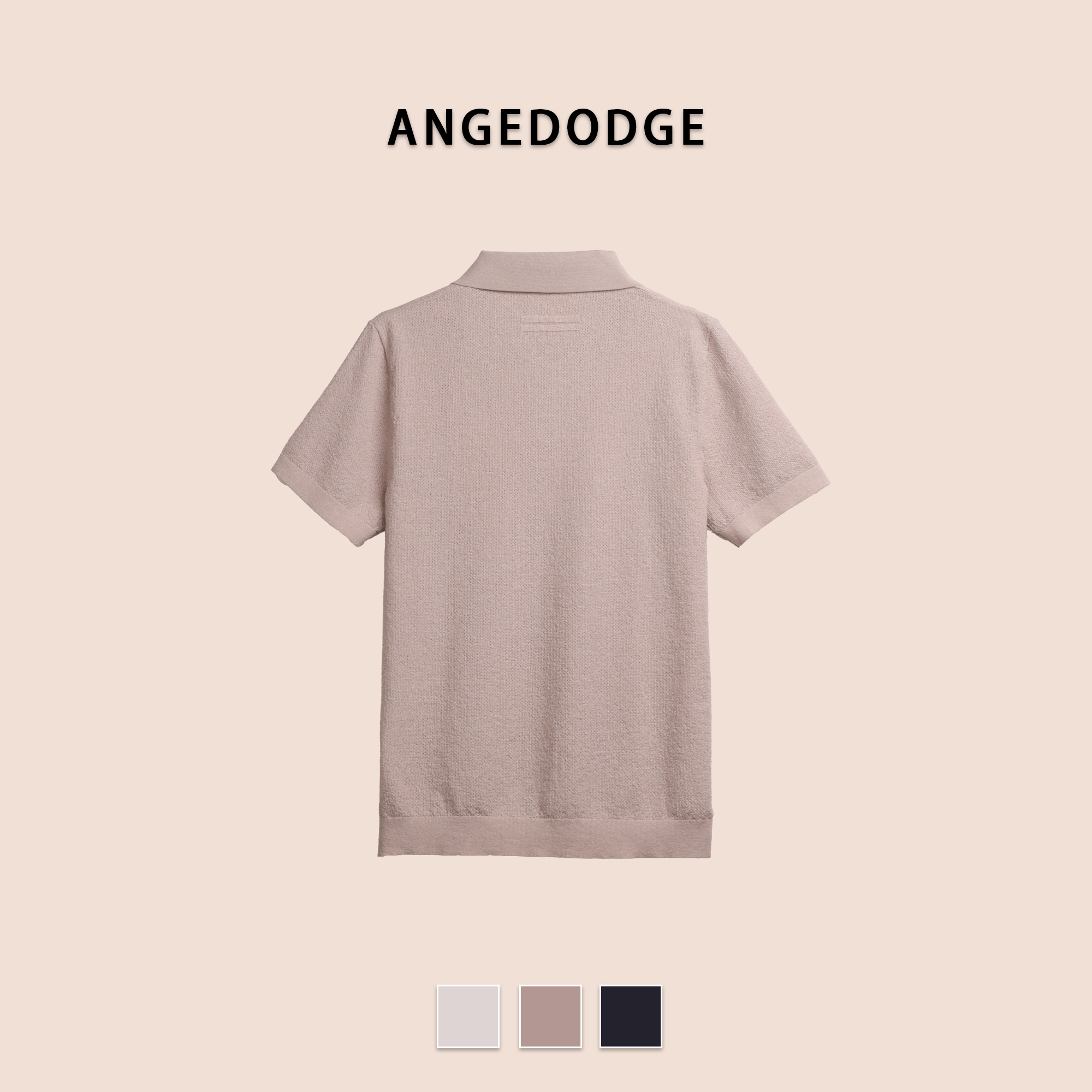 ANGEDODGE Men's Relaxed Fit Short Sleeve Polo Shirt — Polo Shirts - image 4
