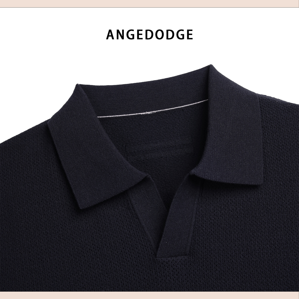 ANGEDODGE Men's Relaxed Fit Short Sleeve Polo Shirt — Polo Shirts - image 7