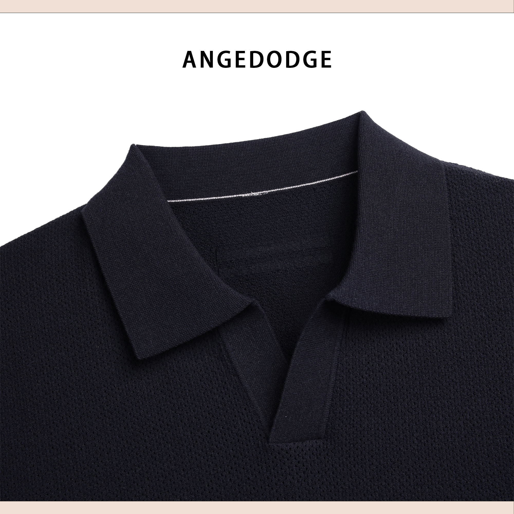 ANGEDODGE Men's Relaxed Fit Short Sleeve Polo Shirt — Polo Shirts - image 7