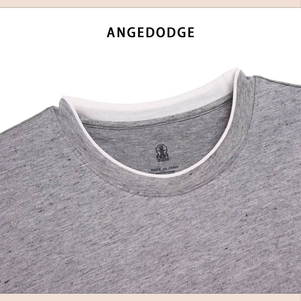 ANGEDODGE Cotton Blend Colorblock T-Shirt — T-Shirts - image 7