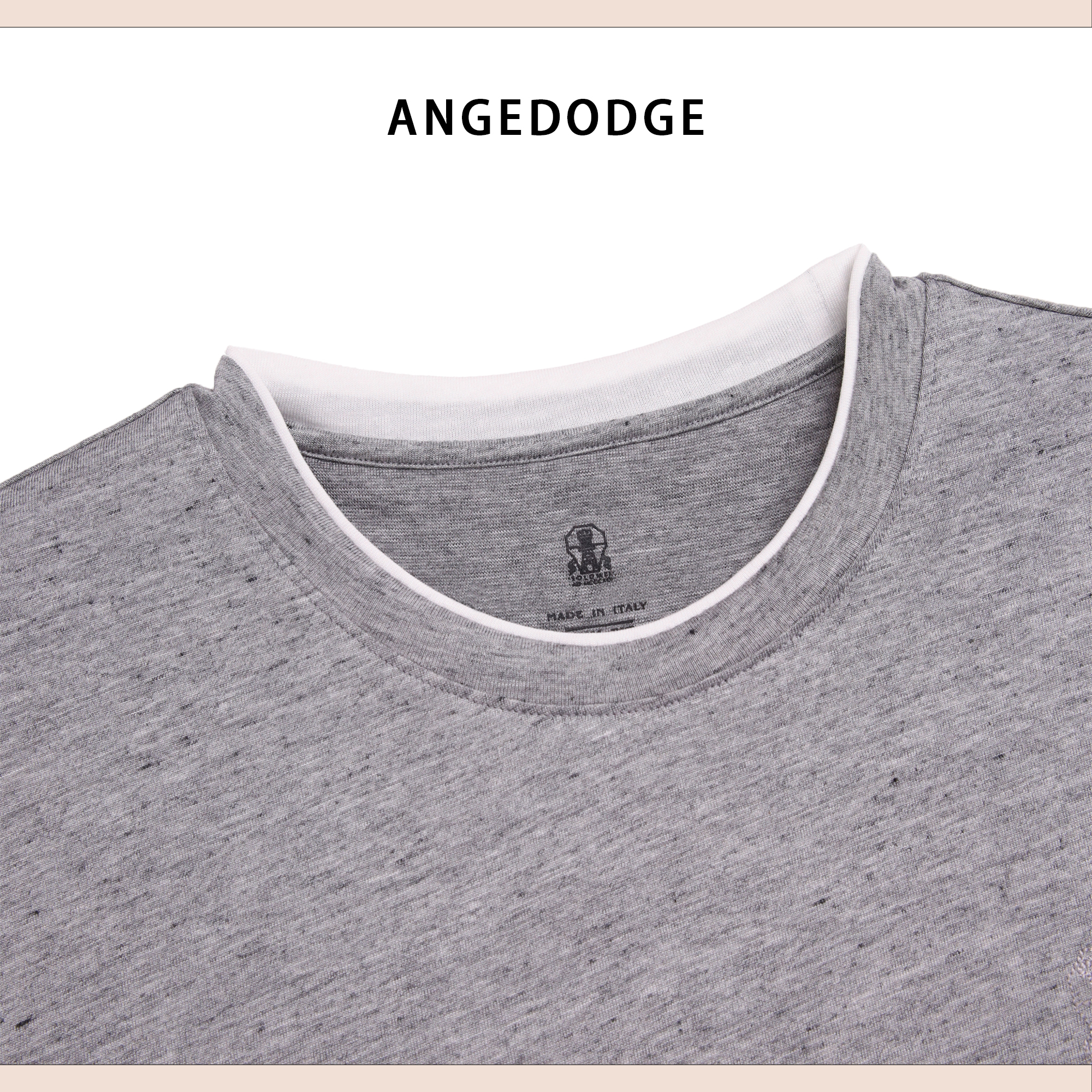 ANGEDODGE Cotton Blend Colorblock T-Shirt — T-Shirts - image 7