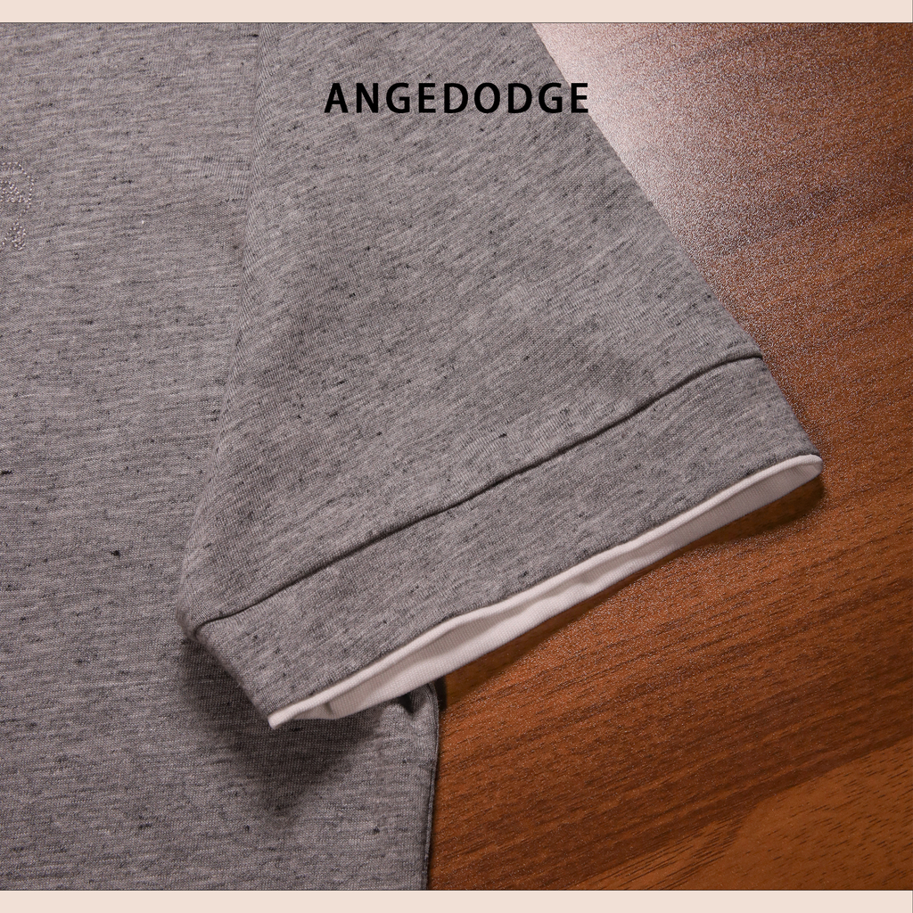 ANGEDODGE Cotton Blend Colorblock T-Shirt — T-Shirts - image 9