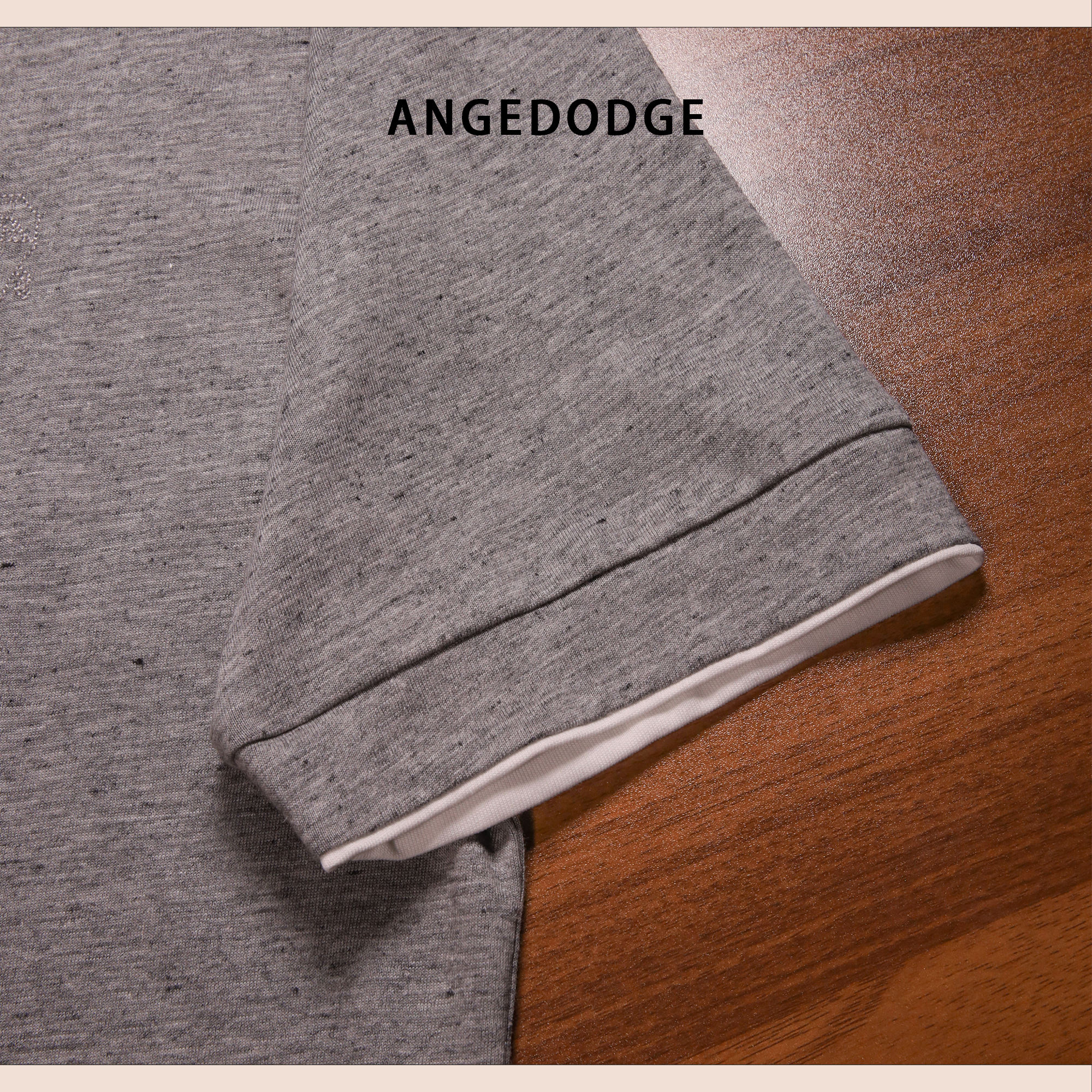 ANGEDODGE Cotton Blend Colorblock T-Shirt — T-Shirts - image 9