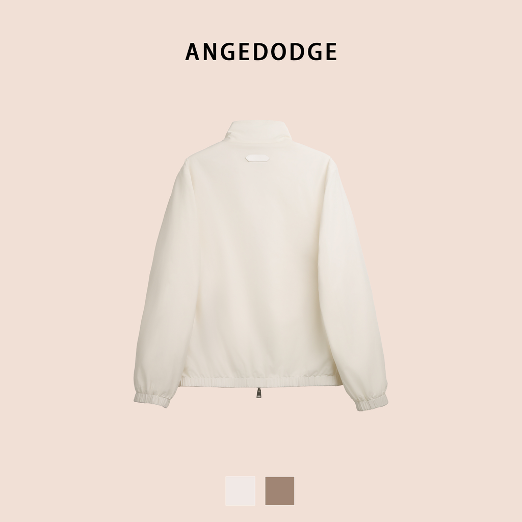 ANGEDODGE Spring Linen Stand Collar Jacket — Jackets - image 2
