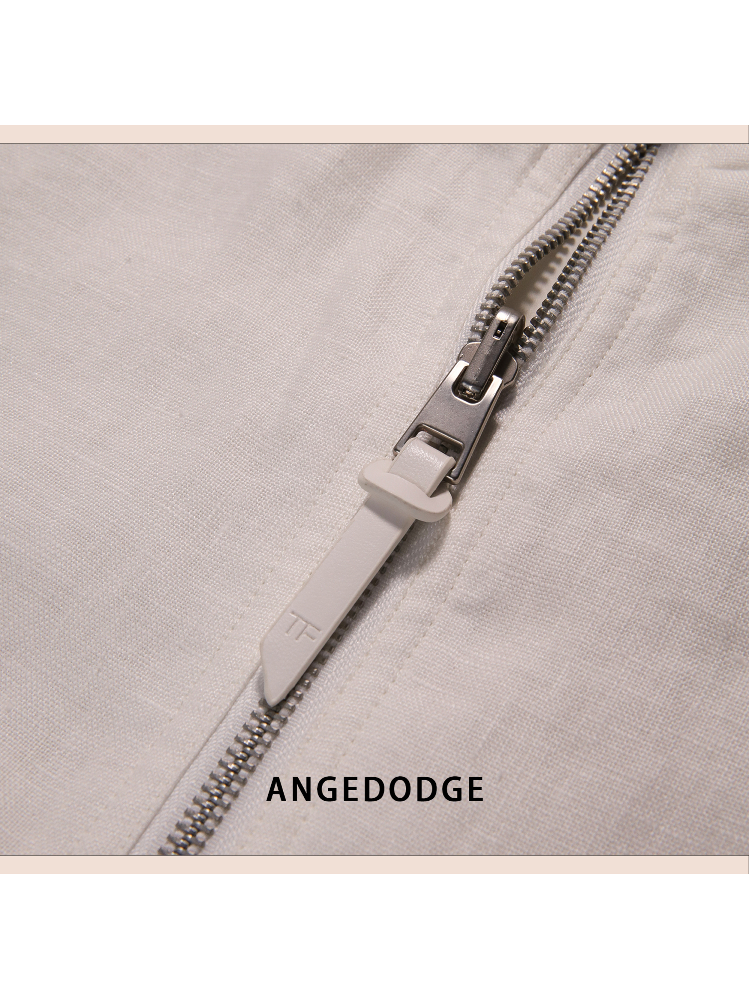 ANGEDODGE Spring Linen Stand Collar Jacket — Jackets - image 6