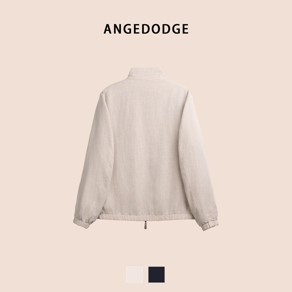 ANGEDODGE Casual Stand Collar Jacket — Jackets - image 2