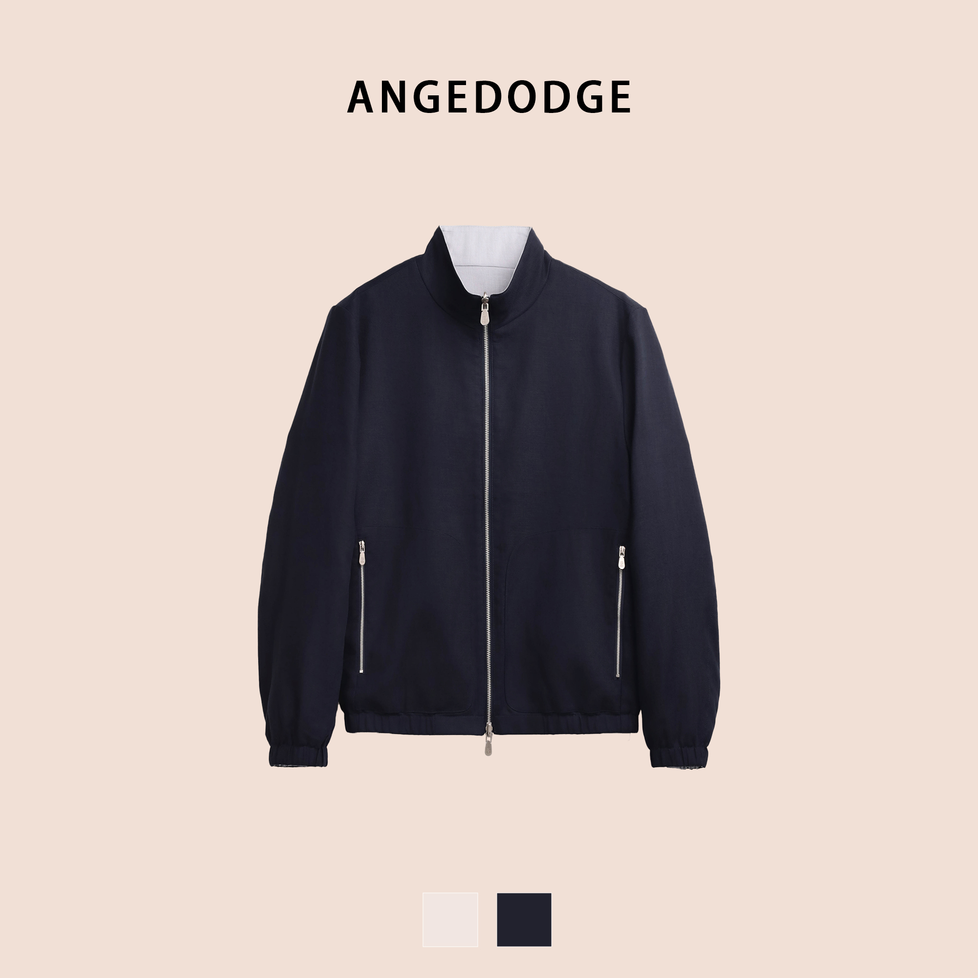 ANGEDODGE Casual Stand Collar Jacket — Jackets - image 3