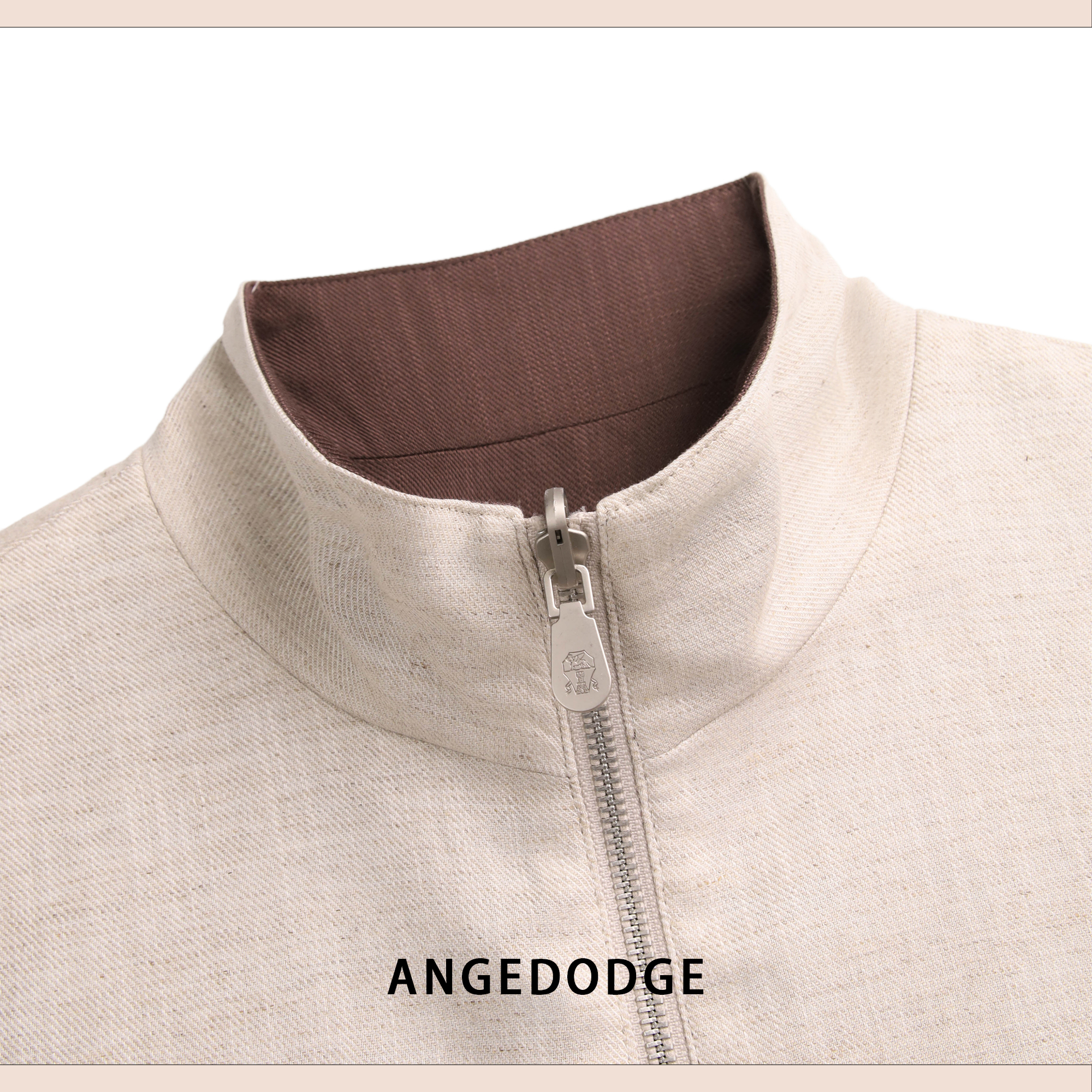 ANGEDODGE Casual Stand Collar Jacket — Jackets - image 5