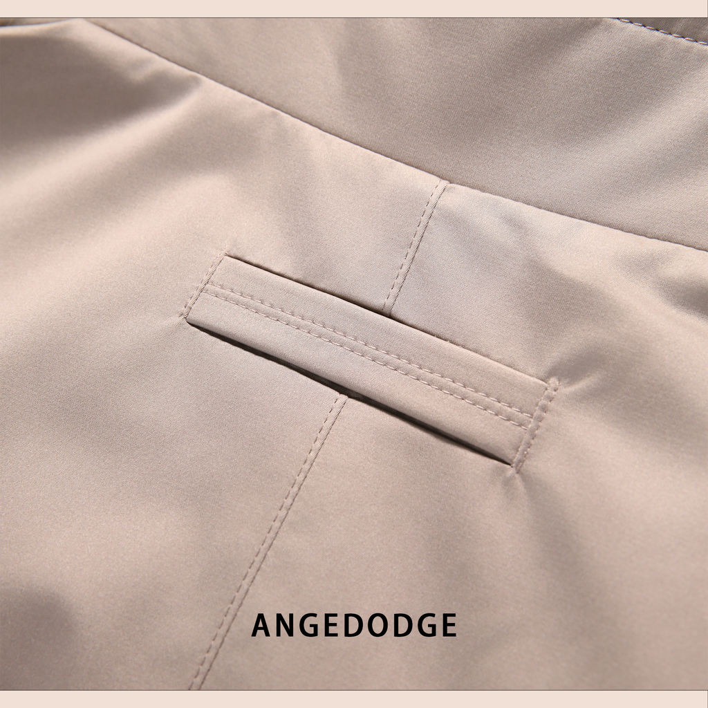 ANGEDODGE Spring Silk Blend Relaxed Jacket — Jackets - image 6