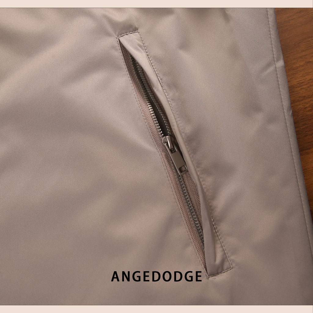 ANGEDODGE Spring Silk Blend Relaxed Jacket — Jackets - image 8