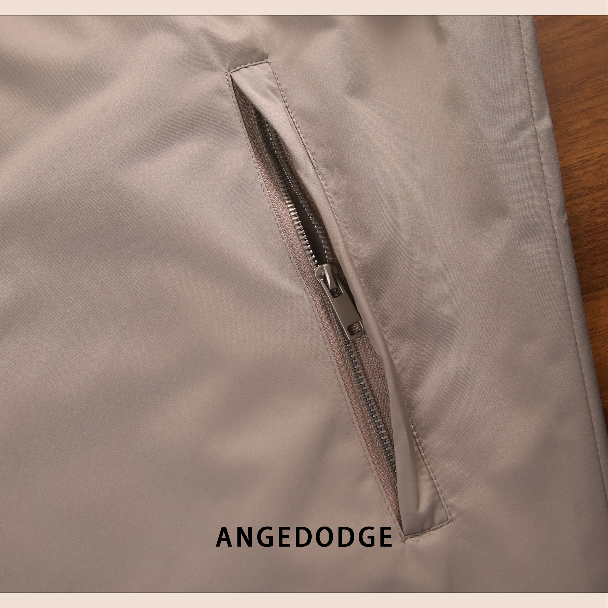 ANGEDODGE Spring Silk Blend Relaxed Jacket — Jackets - image 8