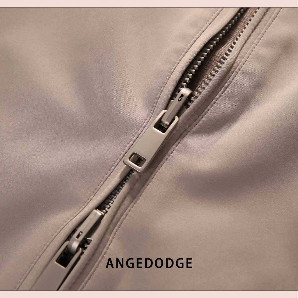 ANGEDODGE Spring Silk Blend Relaxed Jacket — Jackets - image 9