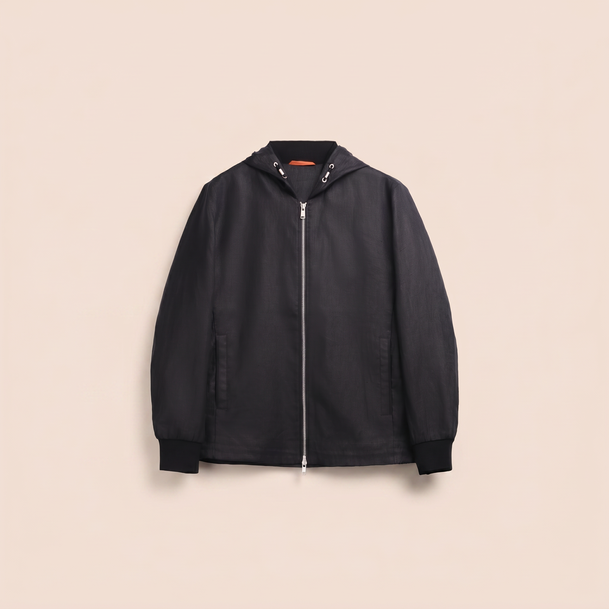 Linen Hooded Jacket