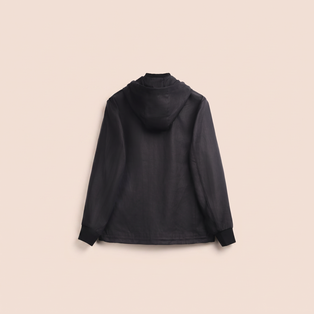 Linen Hooded Jacket
