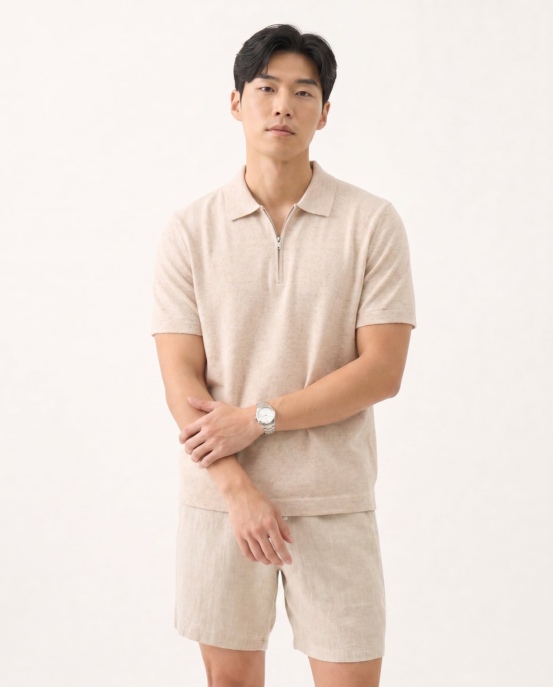 Lightweight Knit Polo