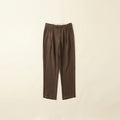 Linen Blend Straight-Leg Trousers